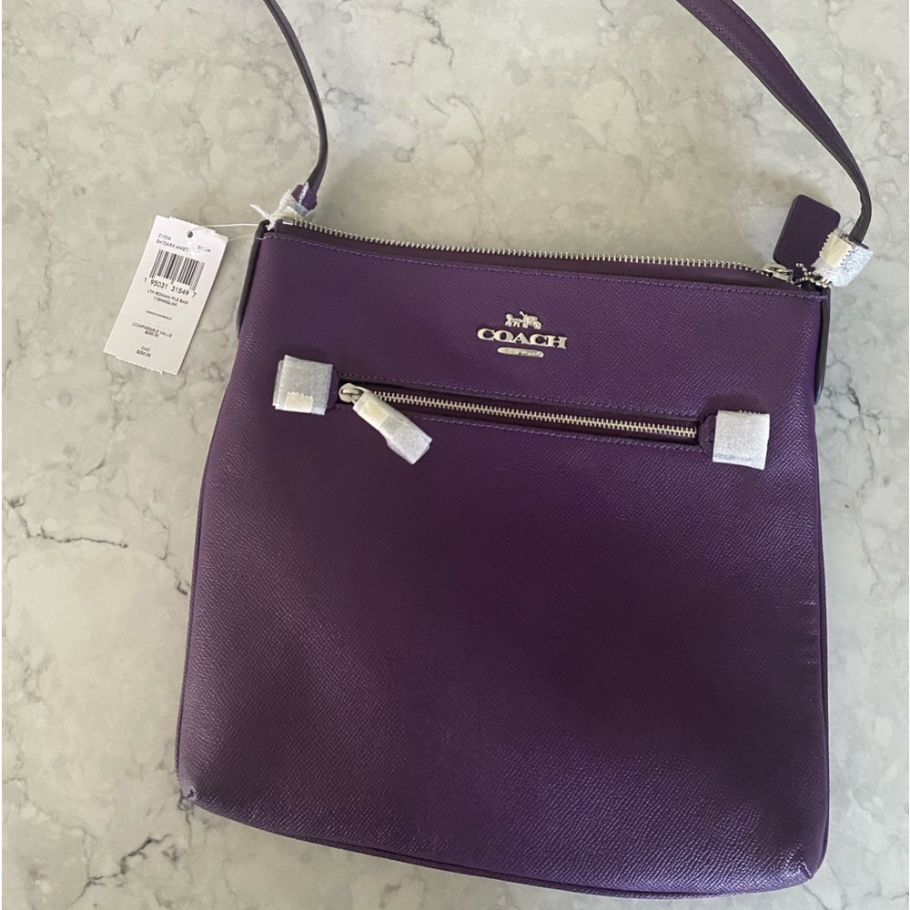 Coach Rowan File bag. NWT